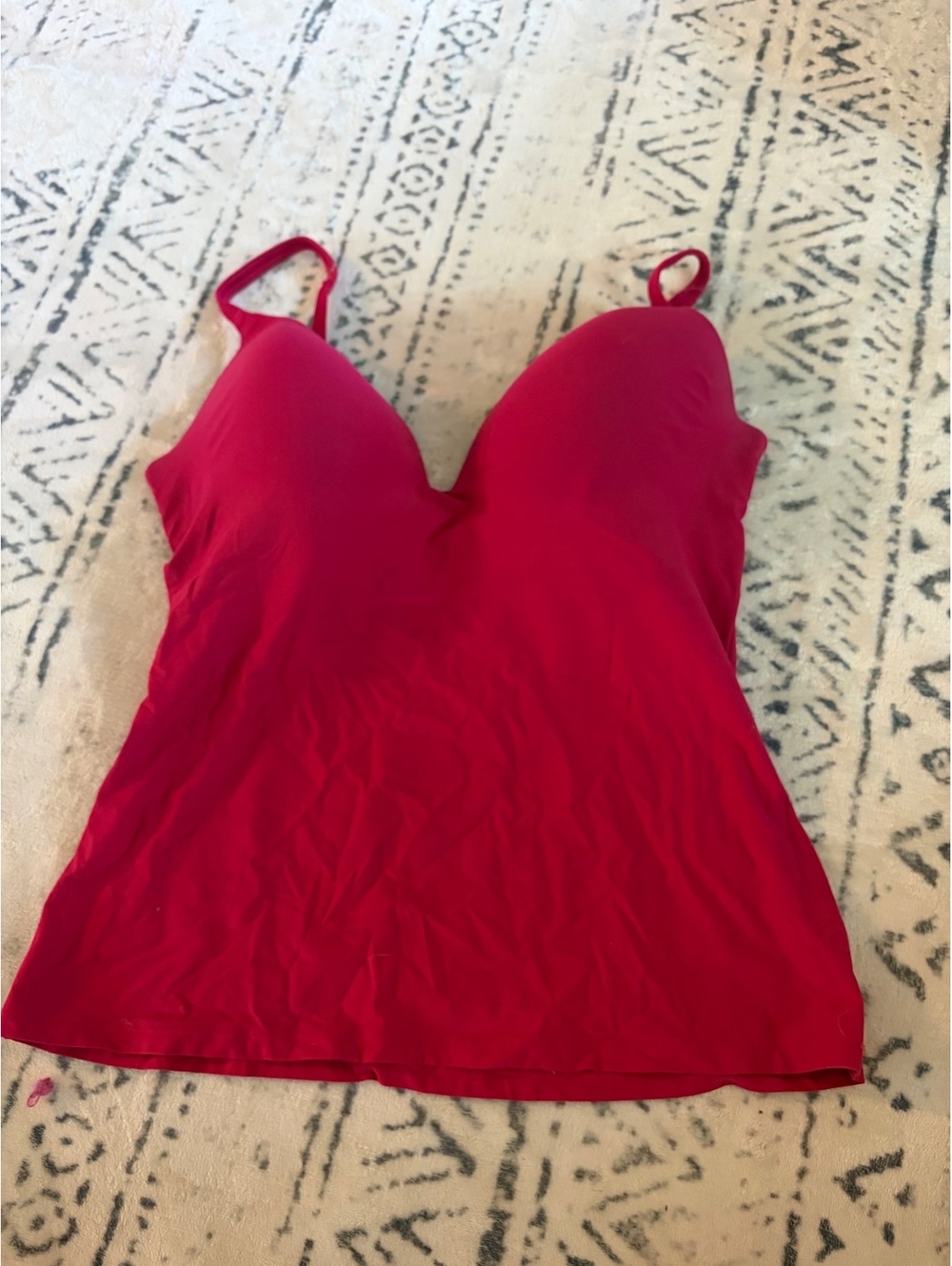 Victoria's Secret Body 360 Pink Fitted Camisole Tank Top Size 36D